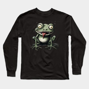 Creepy Frog Long Sleeve T-Shirt